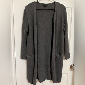 Gray, long sleeve zip up